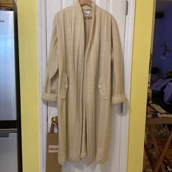 BOYNE VALLEY WEAVERS FULL LENGTH WOOL COAT ONE SIZE - Picture 2 of 14